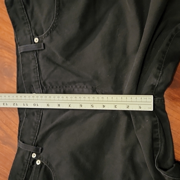 Levis Jeans Size 16 M Black Mom Jeans - Picture 6 of 11